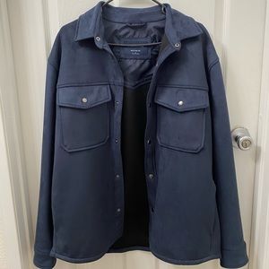 Abercrombie and Fitch Vegan Suede Jacket in size L